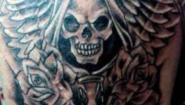 122 tattoos de la Santa Muerte
