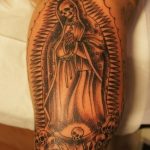 santa muerte tattoo104