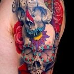 santa muerte tattoo107