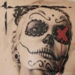 santa muerte tattoo108