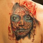 santa muerte tattoo109