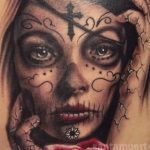 santa muerte tattoo113