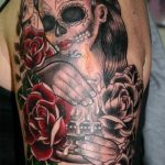 santa muerte tattoo114