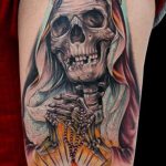 santa muerte tattoo121