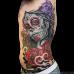 santa muerte tattoo29