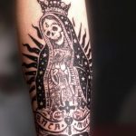 santa muerte tattoo31