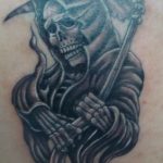 santa muerte tattoo34