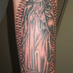 santa muerte tattoo45