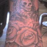 santa muerte tattoo51