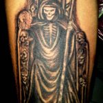 santa muerte tattoo55