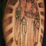 santa muerte tattoo59