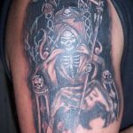 santa muerte tattoo62