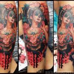 santa muerte tattoo64