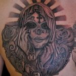 santa muerte tattoo68