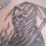 santa muerte tattoo73