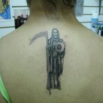 santa muerte tattoo76