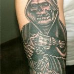 santa muerte tattoo80