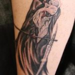 santa muerte tattoo87