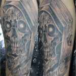 santa muerte tattoo97